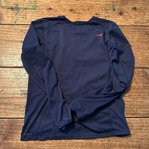 Altra Running Men’s Long Sleeve Navy Shirt